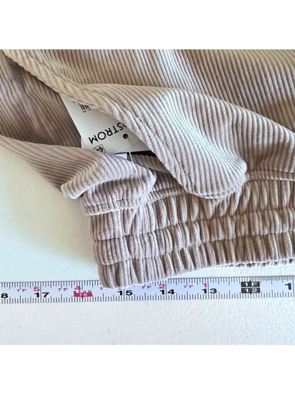 Marika Women L Pants Camel Tan Velour Wide-Leg Lounge Relaxed Ultra Soft Cozy - Picture 8 of 14